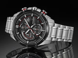 Casio Edifice Solar Chronograph Stainless Steel Chain Watch EQS-600DB-1A4UDF