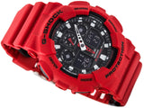 Casio G-Shock Sports Resin Belt Watch GA-100B-4ADR