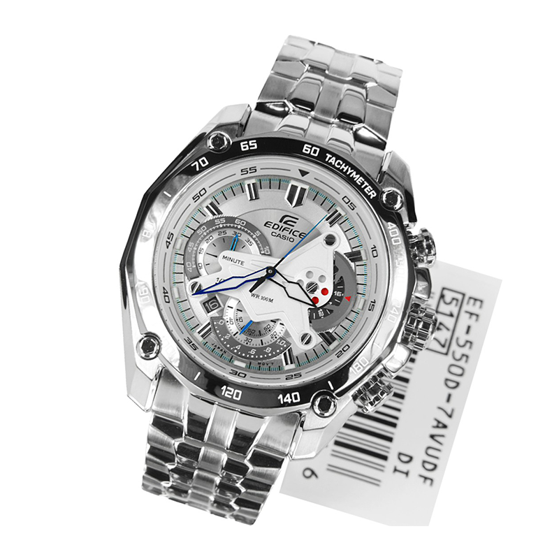 Casio Edifice Chronograph Chain Watch EF-550D-7AVUDF