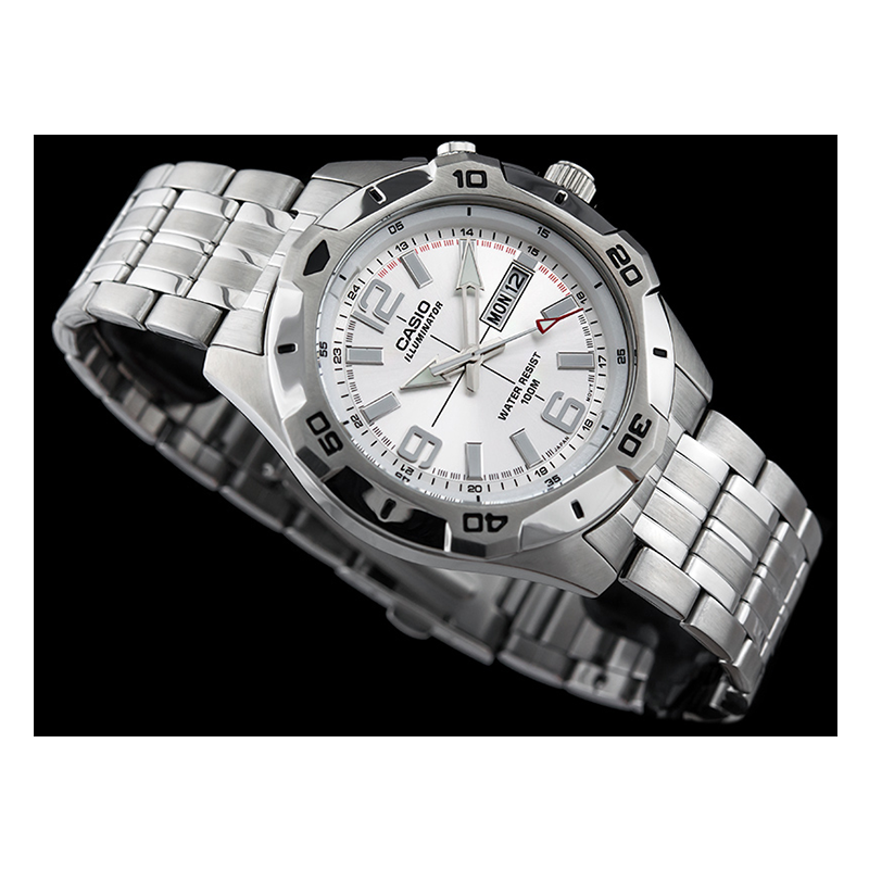 Casio Standard Day Date Chain Watch MTD-1082D-7AVDF