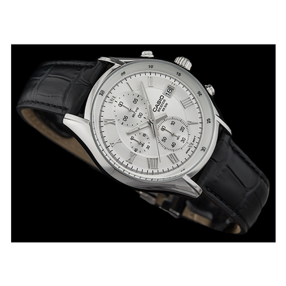 Casio Beside Chronograph Leather Belt Watch BEM-512L-7AVDF