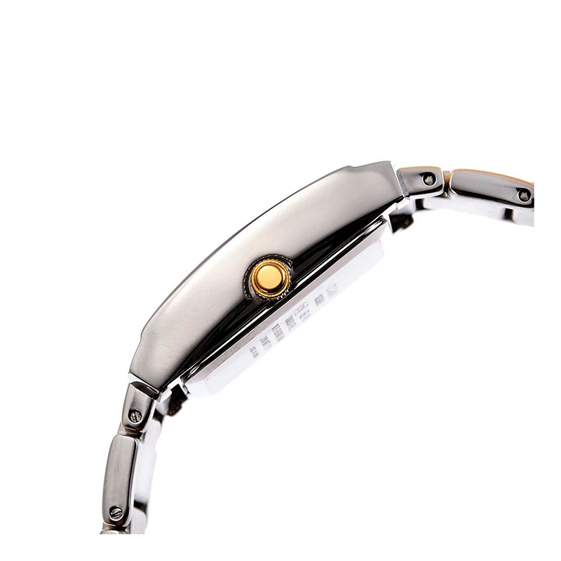 Casio Beside Date Stainless Steel Two Tone Ladies Chain Watch BEL-100SG-7AVDF