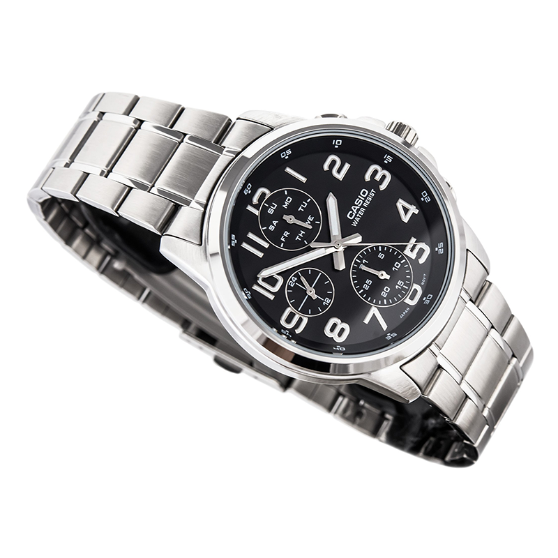 Casio Standard Multifunction Chain Watch MTP-E307D-1AVDF