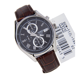 Casio Beside Chronograph Leather Belt Watch BEM-512L-1AVDF