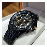 Casio Enticer Multifunction Stainless Steel Black Chain Watch MTP-E303B-1AVDF