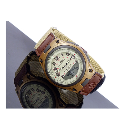 Casio Youth Dual Time Nylon Belt Watch AW-80V-5BVDF