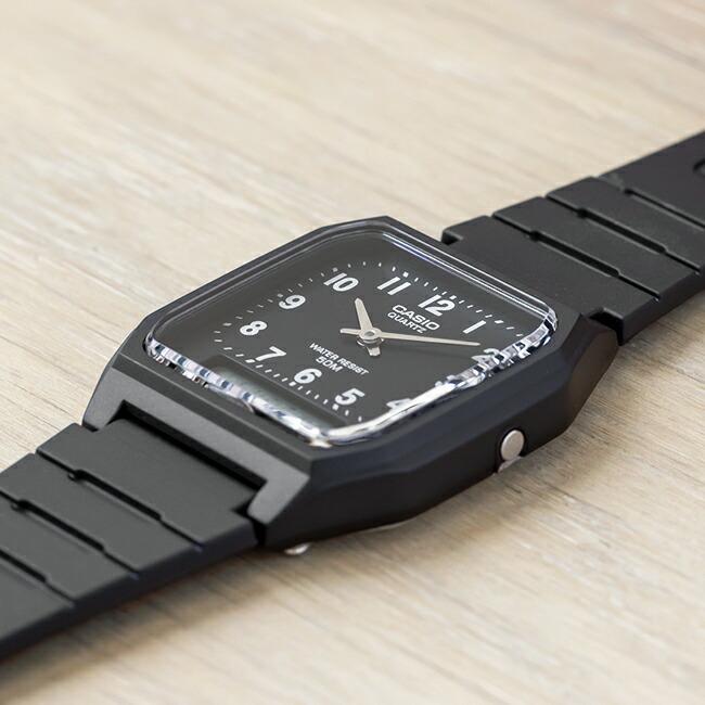 Casio Vintage Dual Time Resin Belt Watch AW-48HE-1BVDF