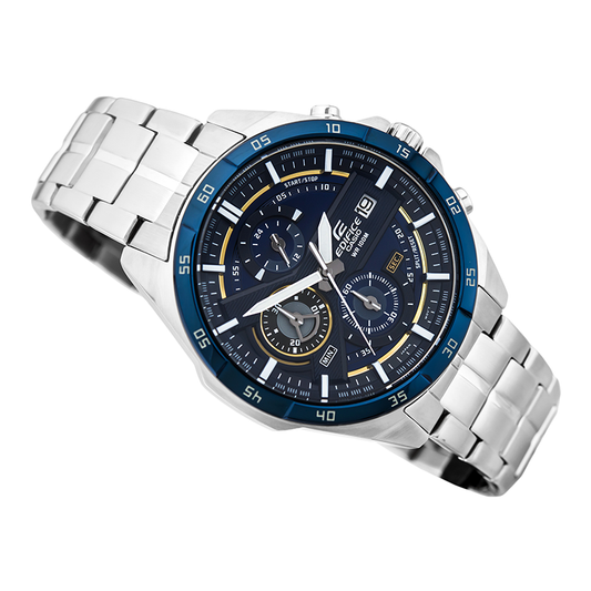 Casio Edifice Chronograph Stainless Steel Chain Watch EFR-556DB-2AVUDF