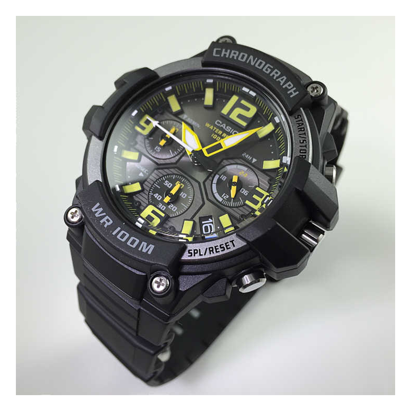 Casio Youth Chronograph Sports Resin Belt Watch MCW-100H-9AVDF