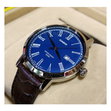 Casio Enticer Date Leather Belt Watch MTP-E149L-2BVDF