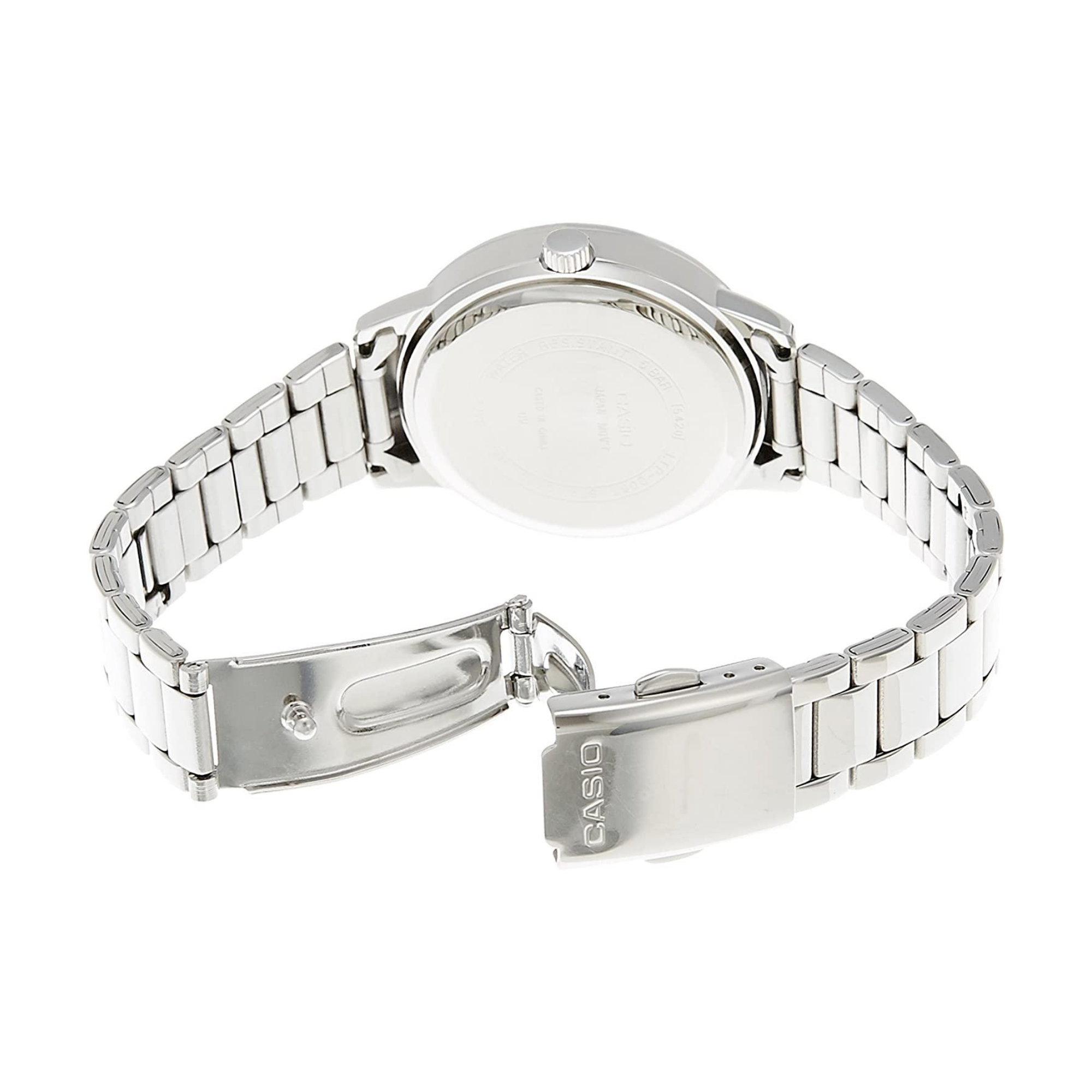 Casio Enticer Multifunction Ladies Chain Watch LTP-2087D-1AVDF