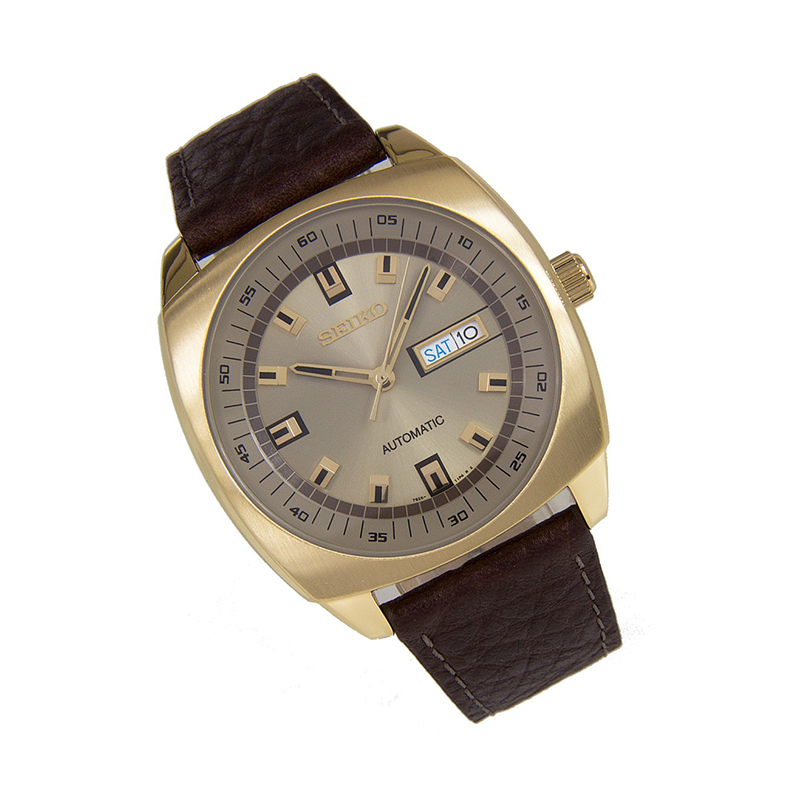 Seiko Automatic Day Date Belt Watch SNKN02K1 NAGRAM