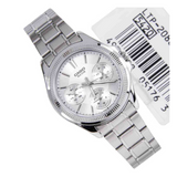 Casio Enticer Multifunction Ladies Chain Watch LTP-2088D-7AVDF