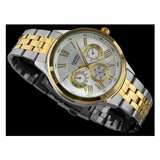 Casio Enticer Multifunction Chain Watch MTP-E308SG-7AVDF