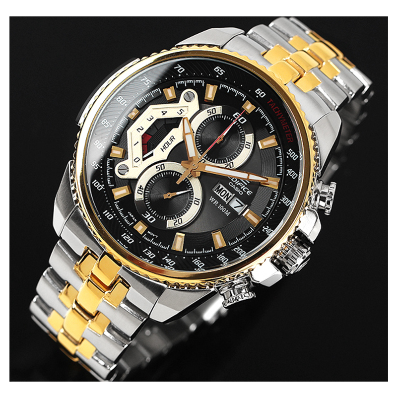 Casio Edifice Chronograph Chain Watch EF-558SG-1AVUDF