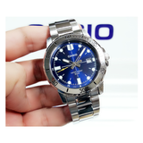 Casio Enticer Date Chain Watch MTP-VD01D-2EVUDF