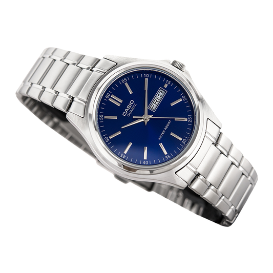 Casio Standard Day Date Chain Watch MTP-1239D-2ADF
