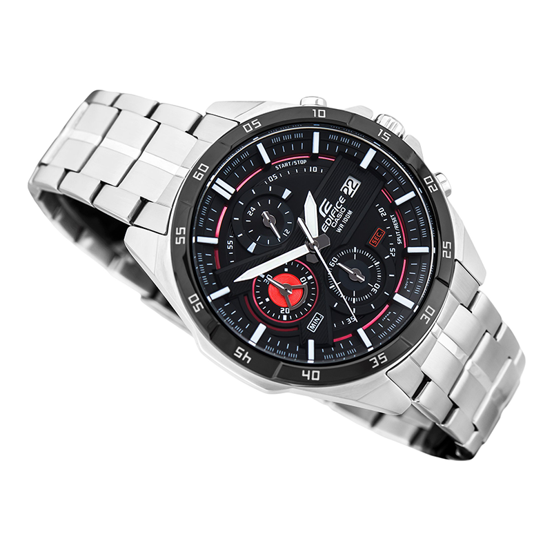 Casio Edifice Chronograph Stainless Steel Chain Watch EFR-556DB-1AVUDF