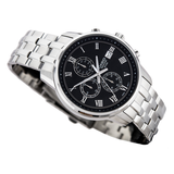 Casio Beside Chronograph Stainless Steel Chain Watch BEM-511D-1AVDF