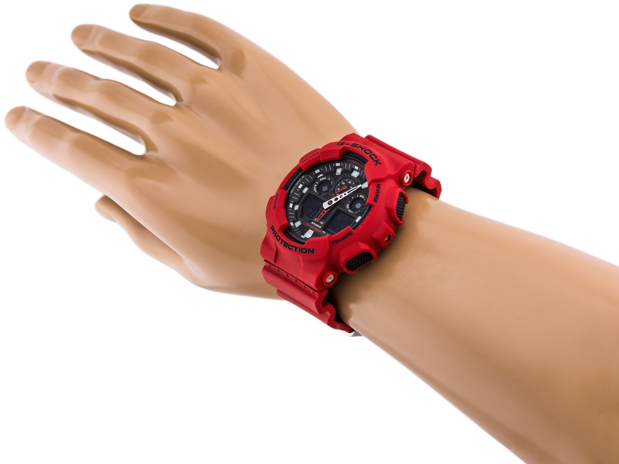 Casio G-Shock Sports Resin Belt Watch GA-100B-4ADR