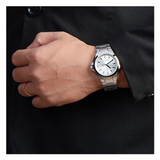 Casio Enticer Day Date Stainless Steel Chain Watch MTP-1228D-7AVDF