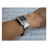 Casio Beside Date Stainless Steel Chain Watch BEM-100D-1AVDF