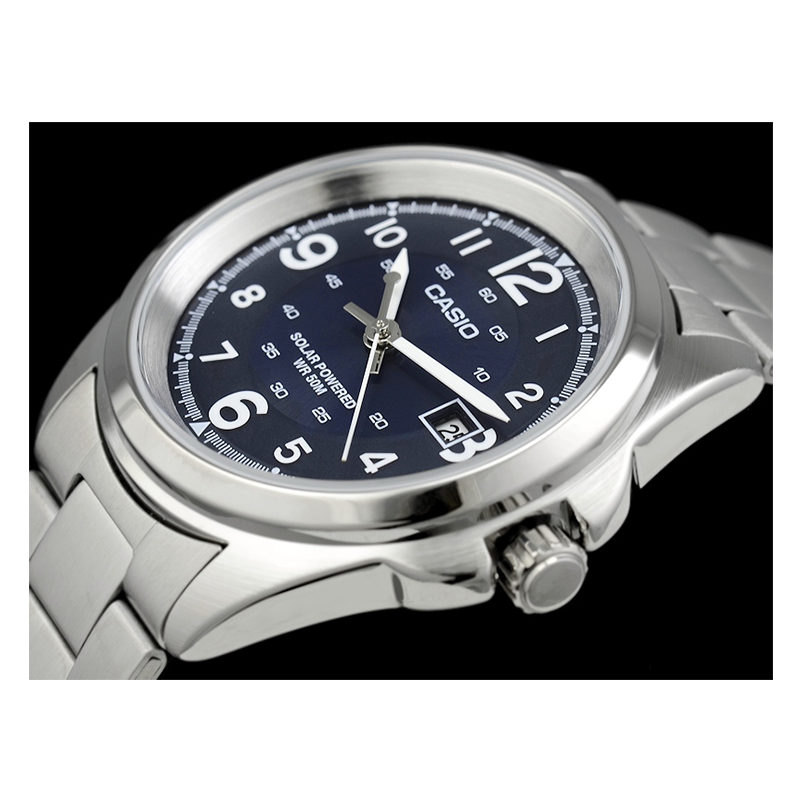 Casio Standard Solar Date Chain Watch MTP-S101D-2BVDF