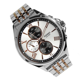Casio Enticer Multifunction Stainless Steel Chain Watch MTP-E316RG-7AVDF
