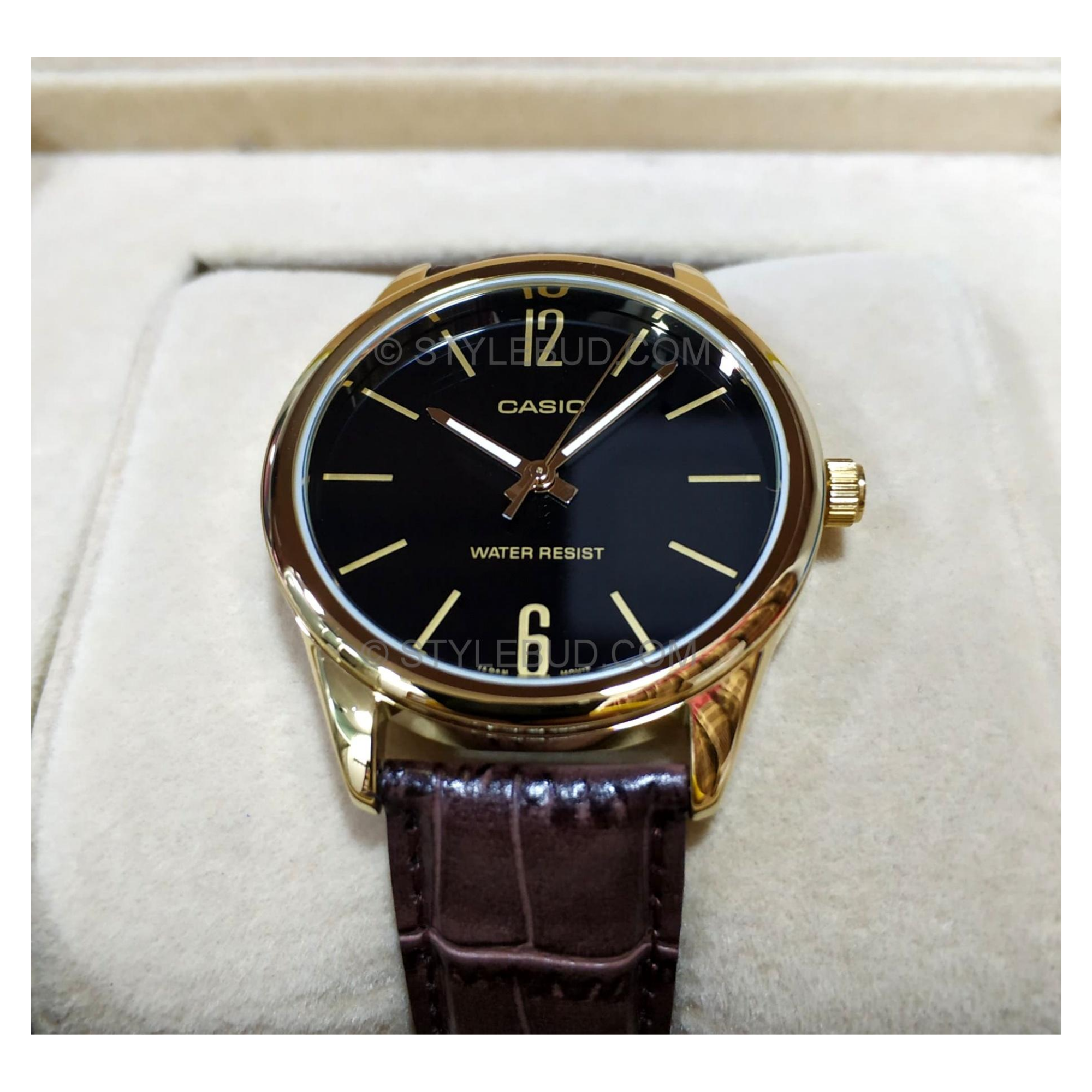 Casio Standard Belt Watch MTP-V005GL-1BUDF