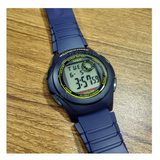 Casio Youth Dual Time Resin Belt Watch F-200W-2BDF