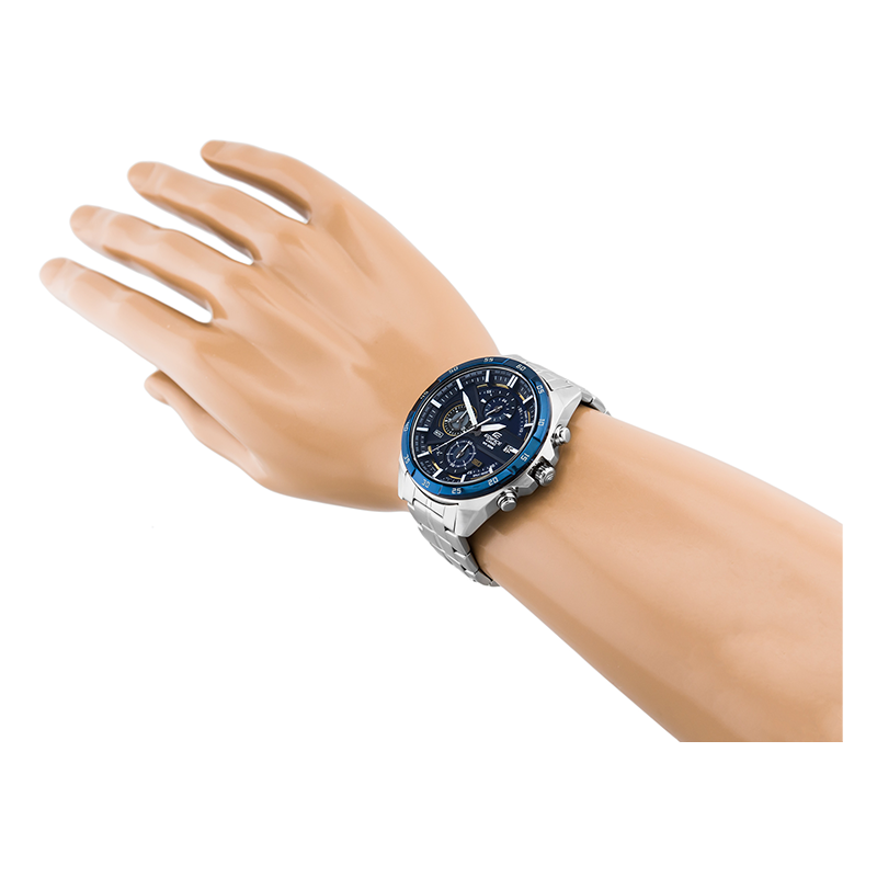 Casio Edifice Chronograph Stainless Steel Chain Watch EFR-556DB-2AVUDF