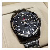 Naviforce Date Black Chain Watch NF9079M