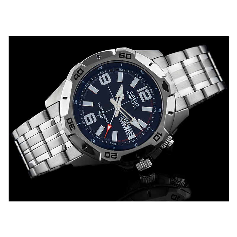 Casio Standard Day Date Chain Watch MTD-1082D-2AVDF