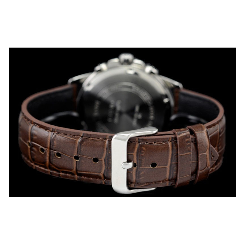 Casio Standard Multifunction Leather Belt Watch MTP-E307L-1AVDF