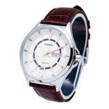 Casio Enticer Day Date Leather Belt Watch MTP-E108L-7AVDF