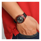 Casio Youth Dual Time Resin Belt Watch AW-80-4BVDF