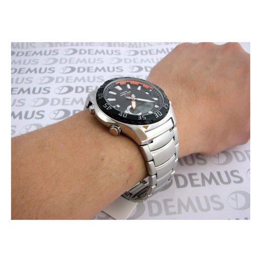 Casio Youth Marine Gear Stainless Steel Chain Watch AMW-710D-1AVDF