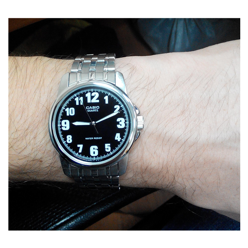 Casio Enticer Chain Watch MTP-1216A-1BDF