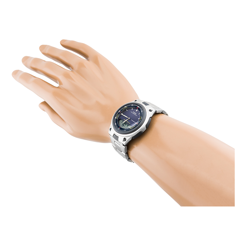 Casio Youth Dual Time Chain Watch AW-80D-2AVDF