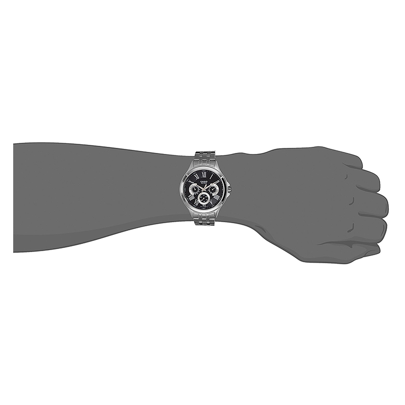 Casio Enticer Multifunction Chain Watch MTP-E308D-1AVDF