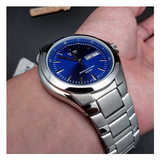 Casio Enticer Day Date Stainless Steel Chain Watch MTP-1228D-2AVDF