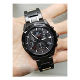 Casio Edifice Chronograph Stainless Steel Black Chain Watch EFV-540DC-1AVUDF