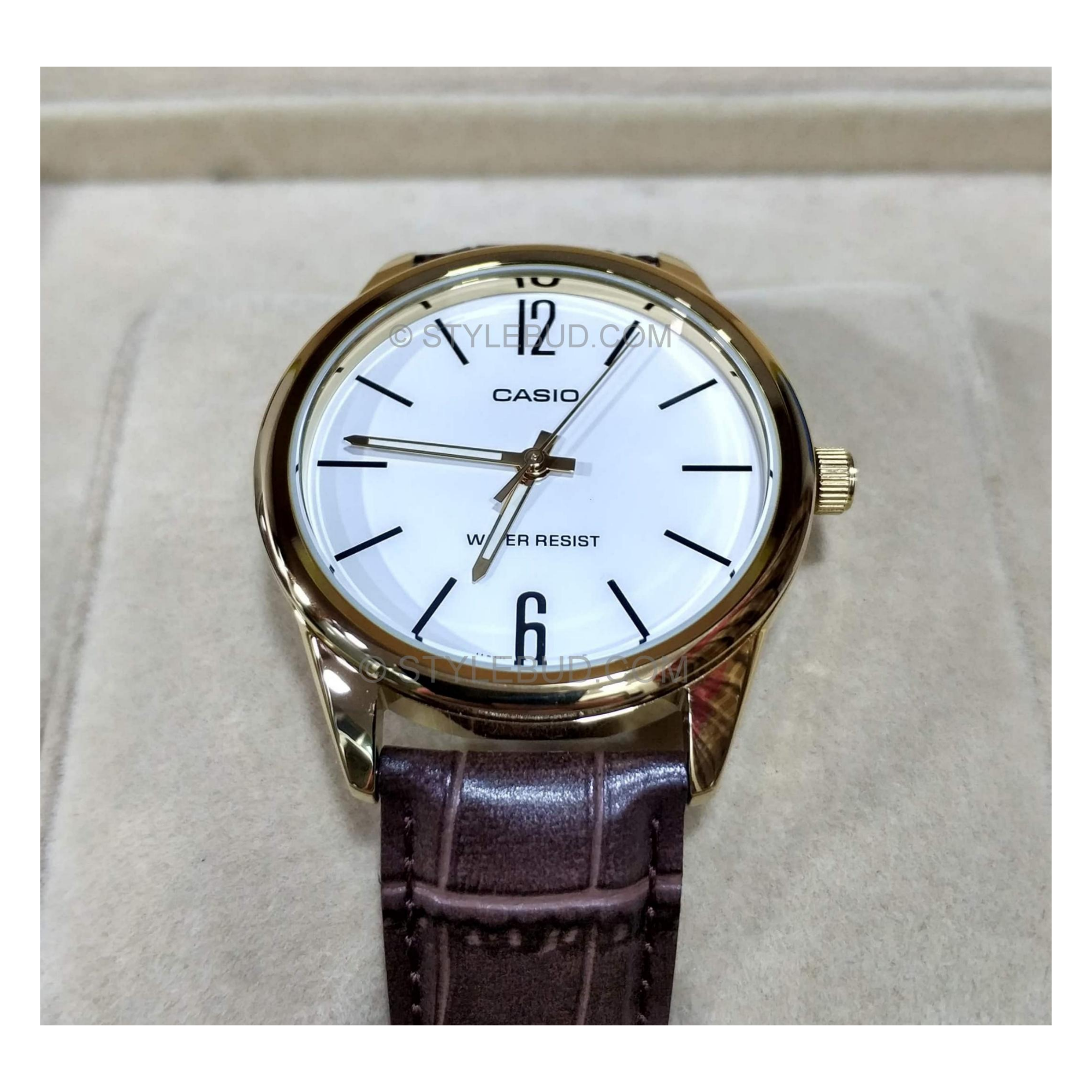 Casio Standard Belt Watch MTP-V005GL-7BUDF