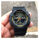 Casio G-Shock Sports Resin Belt Watch GA-100BY-1ADR