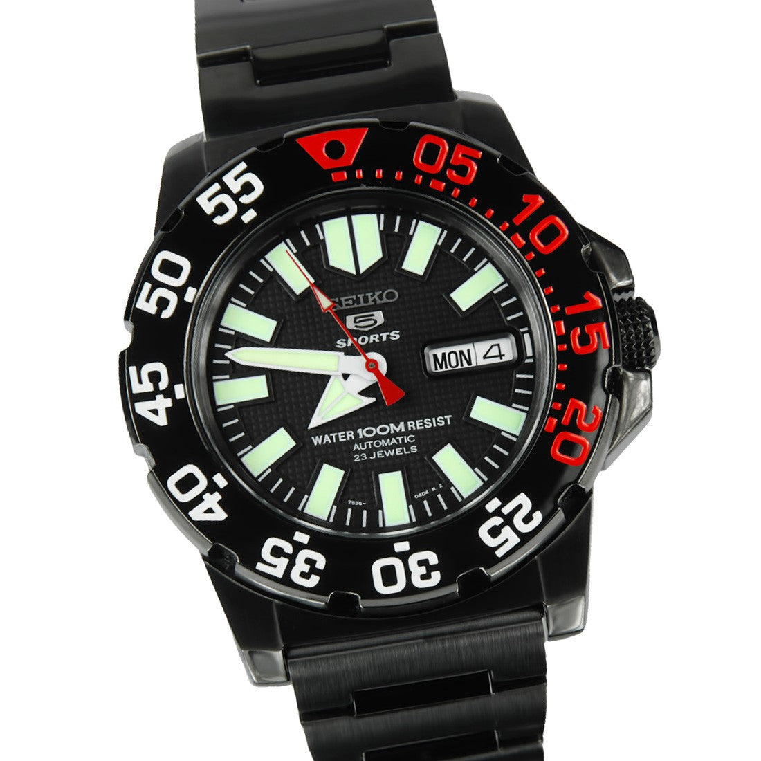 Seiko 5 Sports Automatic Chain Watch SNZF53K1 NAGRAM