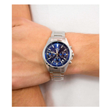 Casio Edifice Chronograph Stainless Steel Chain Watch EFR-527D-2AVDF