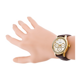 Casio Enticer Multifunction Ladies Leather Belt Watch LTP-2087GL-5AVDF