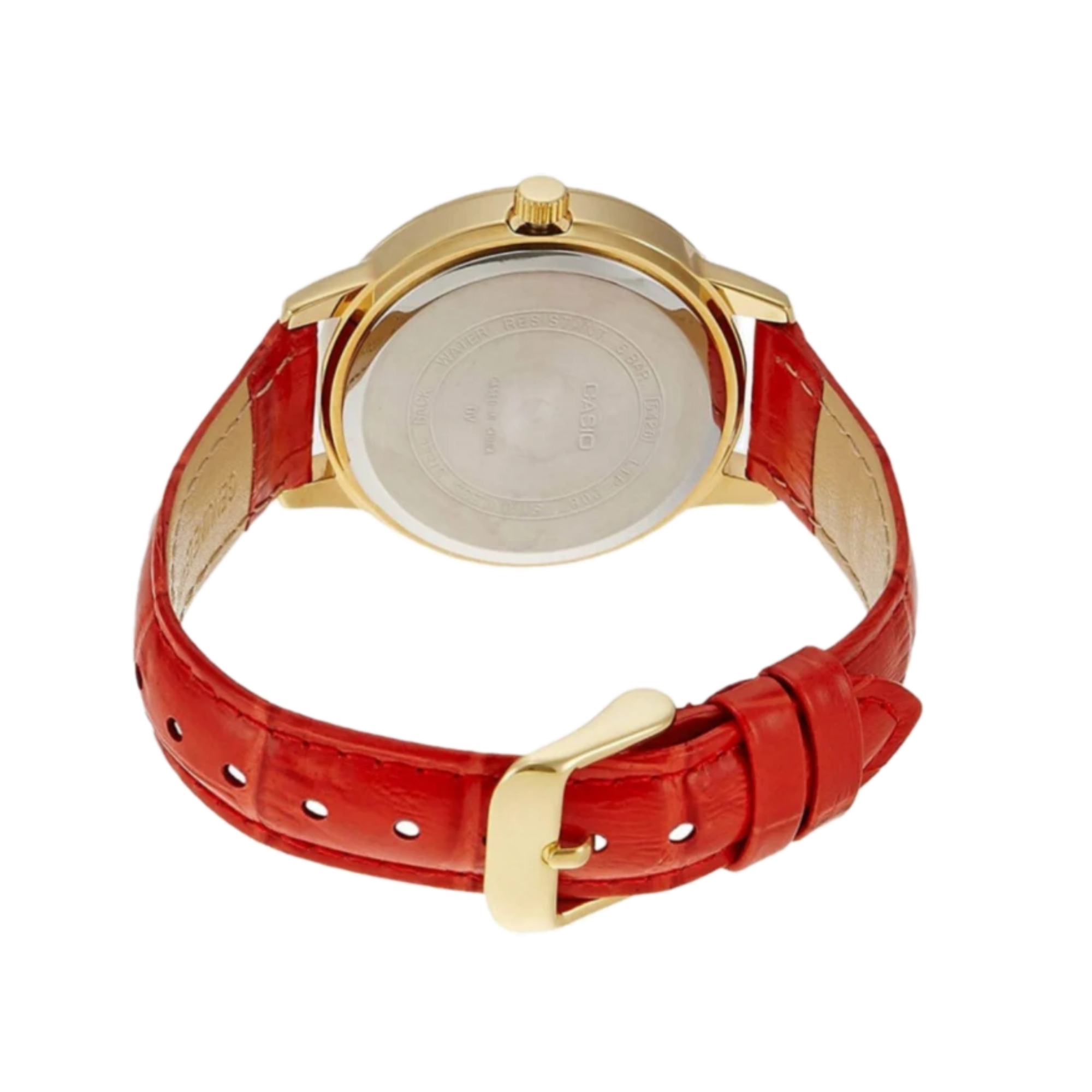 Casio Enticer Multifunction Ladies Leather Belt Watch LTP-2087GL-4AVDF