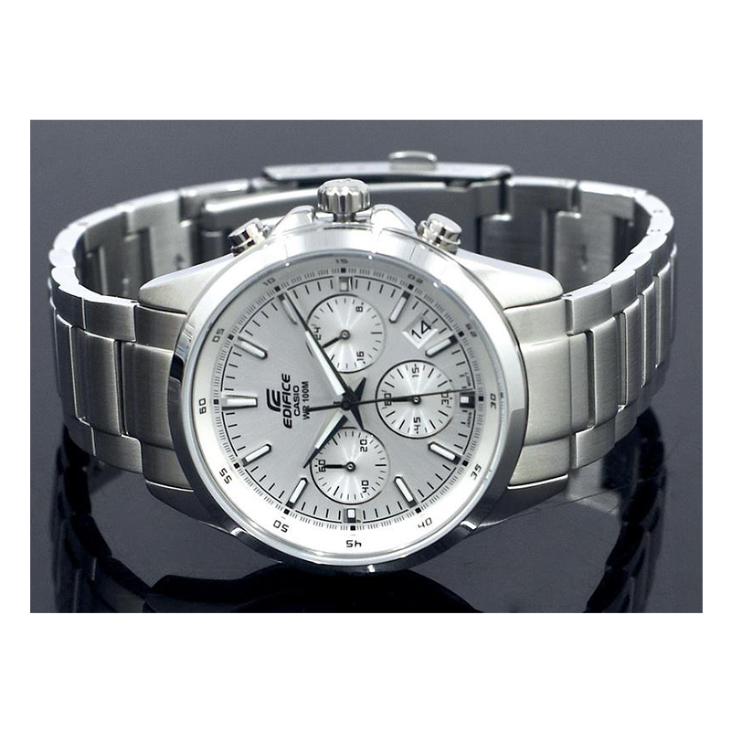 Casio Edifice Chronograph Stainless Steel Chain Watch EFR-527D-7AVDF