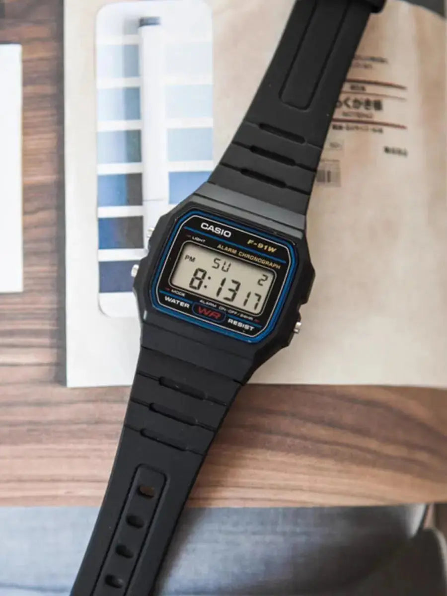 Casio F-91W Digital Watch – Vintage Look, Premium Quality